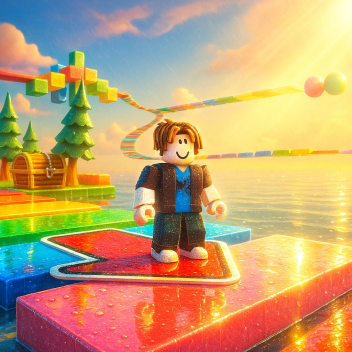 Color Rush: Extreme 50-Level Obby 🌈