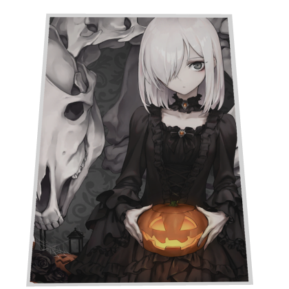 Halloween Anime Girl Cape