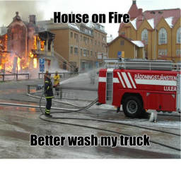 Rescue People Out Of A Burning House!