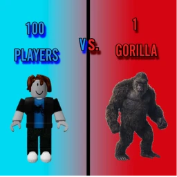 100 Players VS 1 Gorilla icon