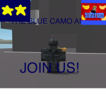 The Blue Camo Army