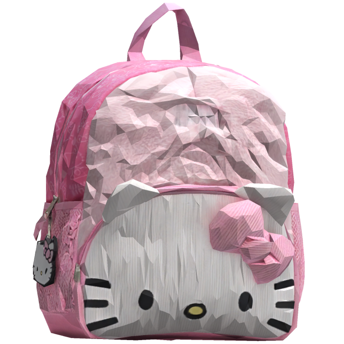 Cutesy Hello Kitty Backpack Bag Pink 1.0