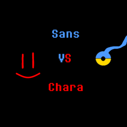 Sans VS Chara Game [Music & Sound Fix] screenshot 1