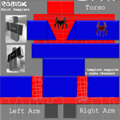 Spider-Man_Shirt Roblox decal