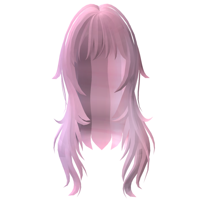 ♡ : Kawaii Pink Layered Fluffy Hair