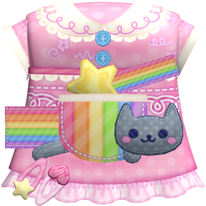 Cute Kawaii Nyan Cat Rainbow Dress