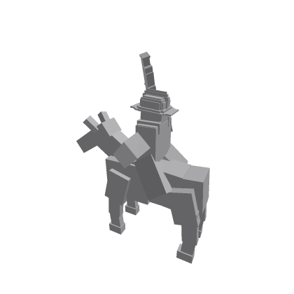 Meshes/renaissance arquebusier