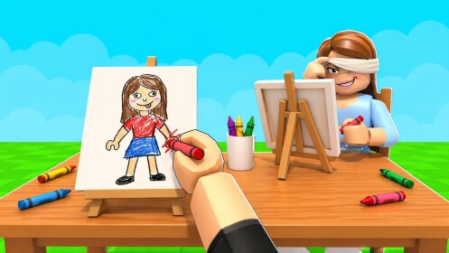 Blind Draw 🎨 