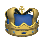 Imperial Golden Blue Crown