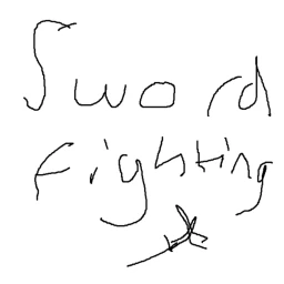 sword fighting icon