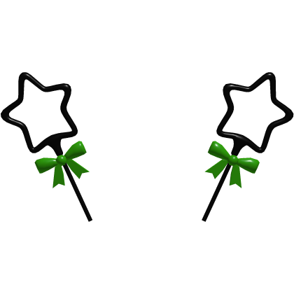 Black/Green Diwali Sparkler Headband Bows (Addon)