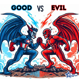 EVIL VS GOOD