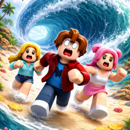 Escape Tsunami For Fish! 🐠