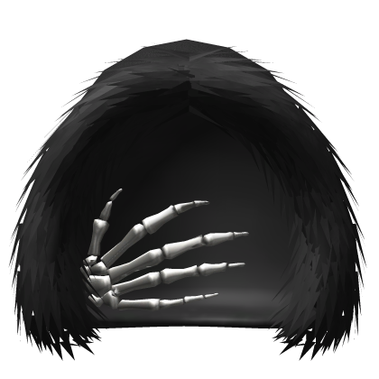 Winter Hood w/ Skeleton Hand