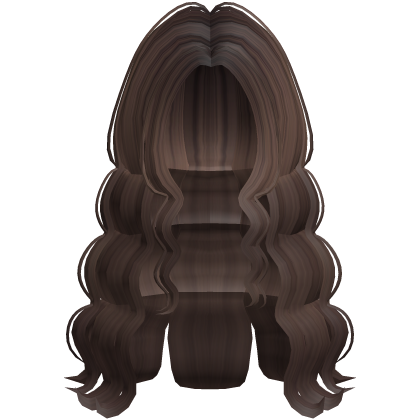 Long Wavy Ethereal Curly Hair (Brown) Roblox item