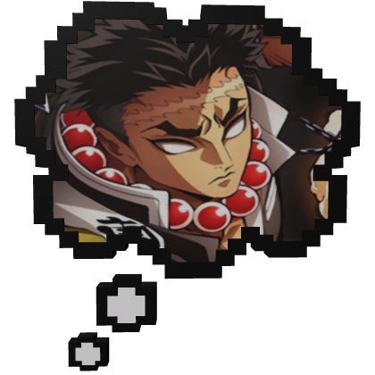 Gyomei Himejima Demon Slayer | Thinking Bubble
