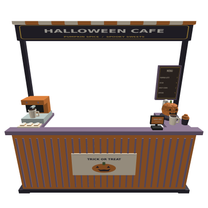 Halloween Cafe Stand