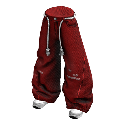 Y2K Light Red Sweatpants thumbnail