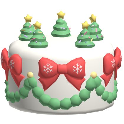 cute kawaii christmas cake costume 🎄