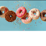 The sprinkled doughnut