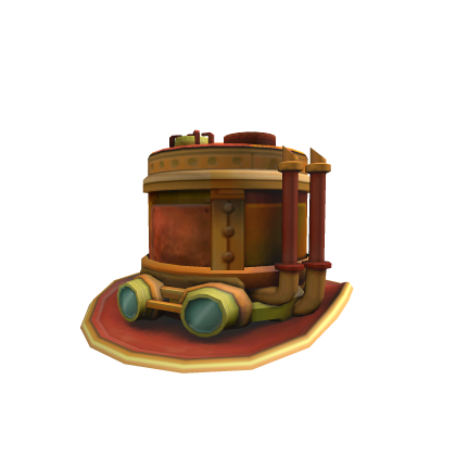 Copper Steampunk Top Hat