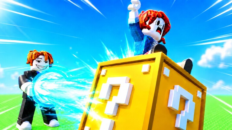 Power Blast Lucky Blocks — official Roblox game image