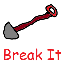 afk and break the block to escape the hotel room