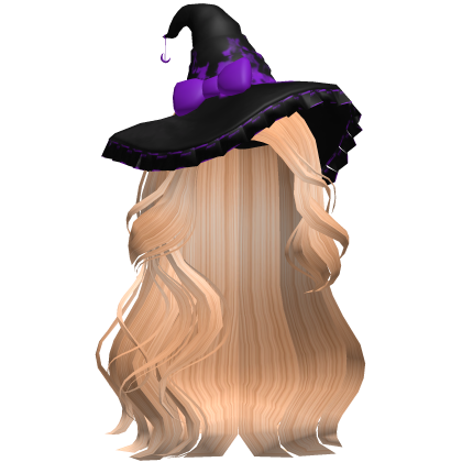 Halloween Side Swept Witch Hair (Ash Blonde)