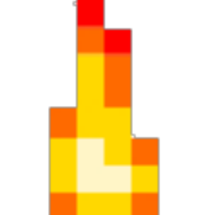 Minecraft Fire small Roblox decal