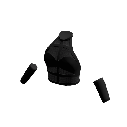 Stylish Goth Crop Top thumbnail