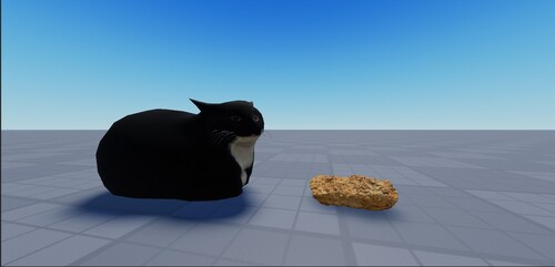 maxwell eats a chicken nugget and explodes