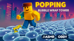 Folia bąbelkowa ASMR Tower [🎵]