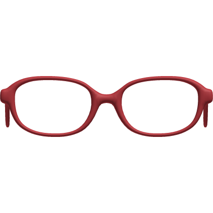  ♡ ꒰ red kawaii derpy big oversized glasses ꒱ ♡