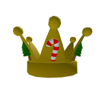 Gold Christmas Crown