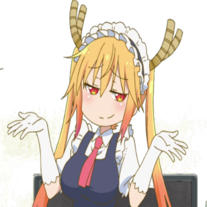smug tohru transparent Roblox decal