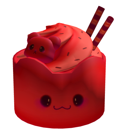 Roblox Item Strawberry Bear Milkshake