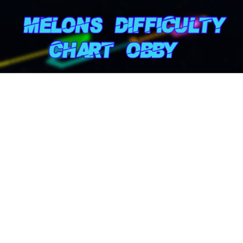  Melons Difficulty Chart Obby!