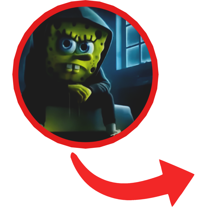 Bob Esponja Red Circle