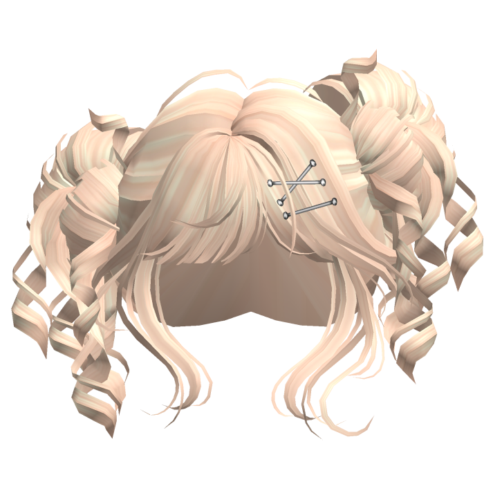 Tilted Elegant Princess Buns (Blonde)