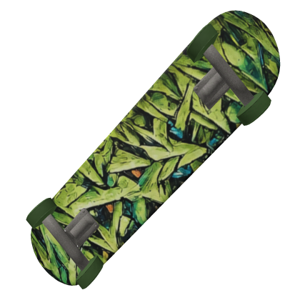 Graffiti Skateboard Deck (Green)