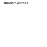 Random shopping