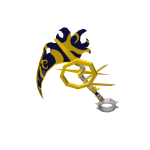 Thunder in Blue Flames Scythe
