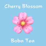 Cherry Blossom Boba Tea