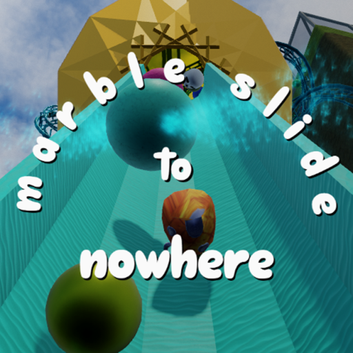 marble slide to nowhere official Roblox game thumbnail