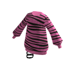 Cute Tiger Pink and black dress