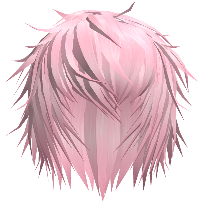 pink emo hair