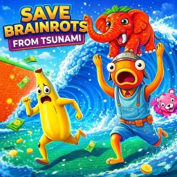 Save Brainrots From Tsunami icon