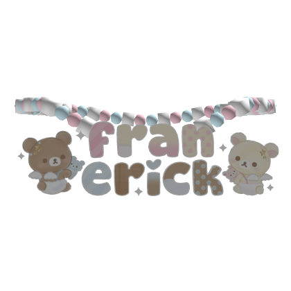 ♡ fran & erick ɞ . ˚ Roblox item
