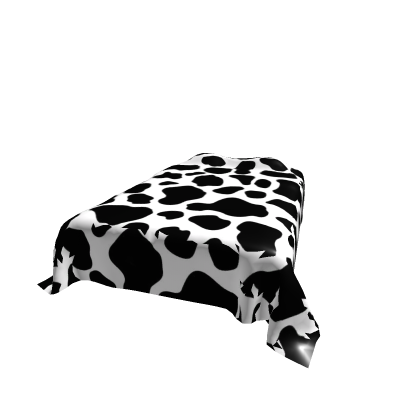 Cow Print Bed Cover