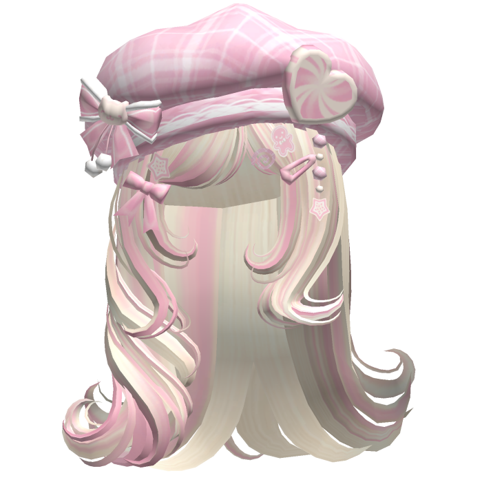 ♡ Christmas Fluffy Beret Combo (Pink Beige)